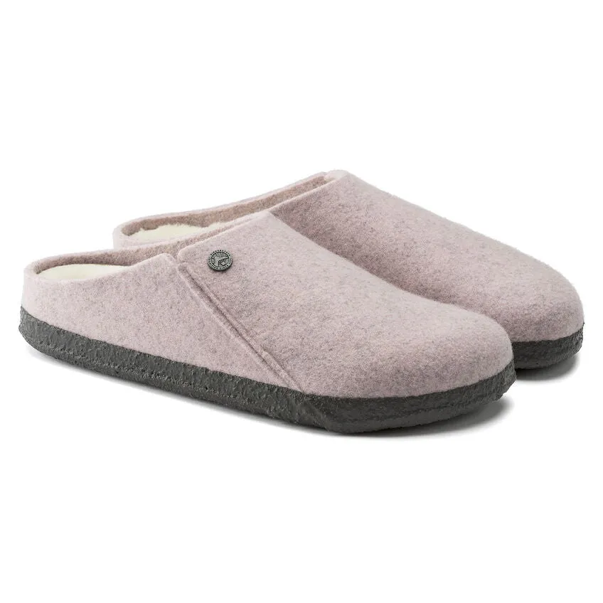 Zermatt Shearling Mule Slipper in Soft Pink