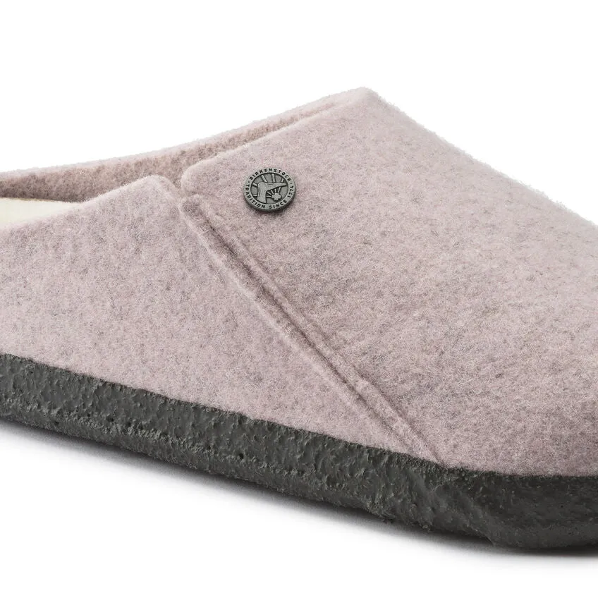 Zermatt Shearling Mule Slipper in Soft Pink